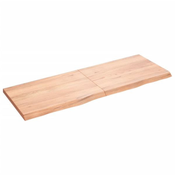 VidaXL Półka brązowa 140x50x(2-4) cm 188969