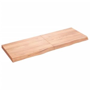 VidaXL Półka brązowa 140x50x(2-6) cm 189087 VidaXL Półka brązowa 140x50x(2-6) cm 189087
