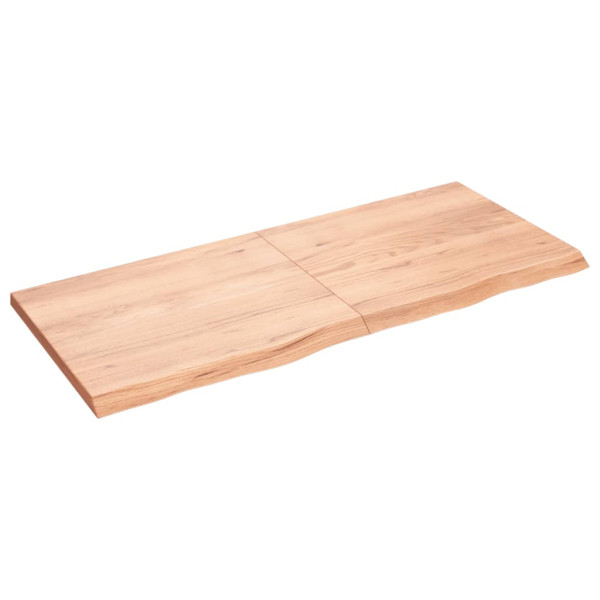 VidaXL Półka brązowa 140x60x(2-4) cm 188932