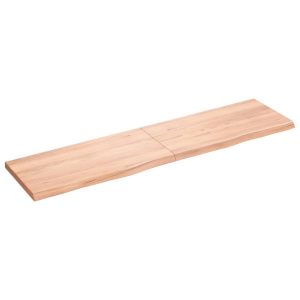 VidaXL Półka brązowa 160x40x(2-4) cm 188937 VidaXL Półka brązowa 160x40x(2-4) cm 188937