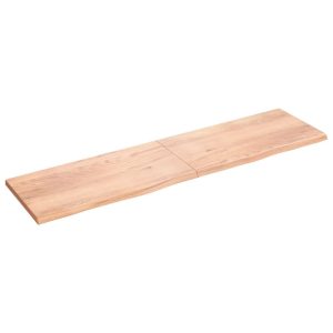 VidaXL Półka brązowa 200x50x(2-4) cm 189001 VidaXL Półka brązowa 200x50x(2-4) cm 189001