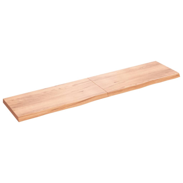 VidaXL Półka brązowa 220x50x(2-6) cm lakierowane 317462