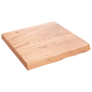 VidaXL Półka brązowa 60x60x(2-6) cm lakierowane 317463