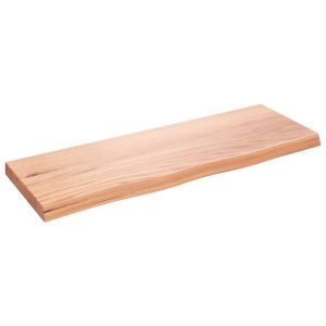 VidaXL Półka brązowa 80x30x(2-4) cm lakierowane 317480