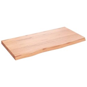 VidaXL Półka brązowa 80x40x(2-4) cm 188981