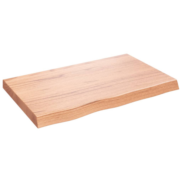 VidaXL Półka brązowa 80x50x(2-6) cm lakierowane 317489