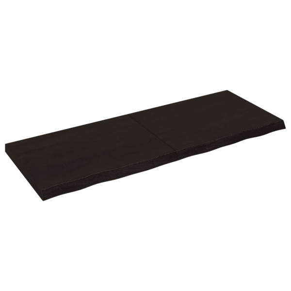 VidaXL Półka ciemnobrązowa 160x60x(2-6) cm 189112