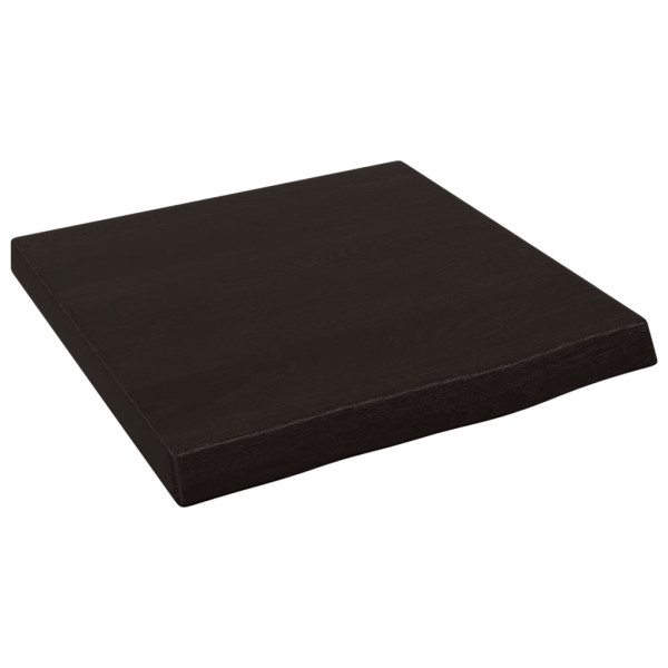 VidaXL Półka ciemnobrązowa 40x40x(2-4) cm 188945
