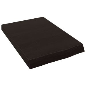 VidaXL Półka ciemnobrązowa 40x60x(2-6) cm 189022 VidaXL Półka ciemnobrązowa 40x60x(2-6) cm 189022