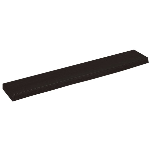 VidaXL Półka ciemnobrązowa 60x10x2 cm 189015
