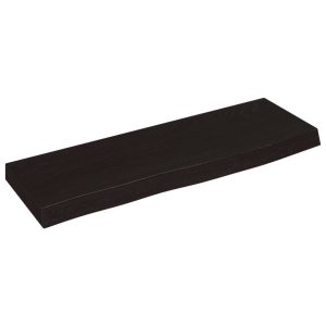 VidaXL Półka ciemnobrązowa 60x20x4 cm 188936 VidaXL Półka ciemnobrązowa 60x20x4 cm 188936