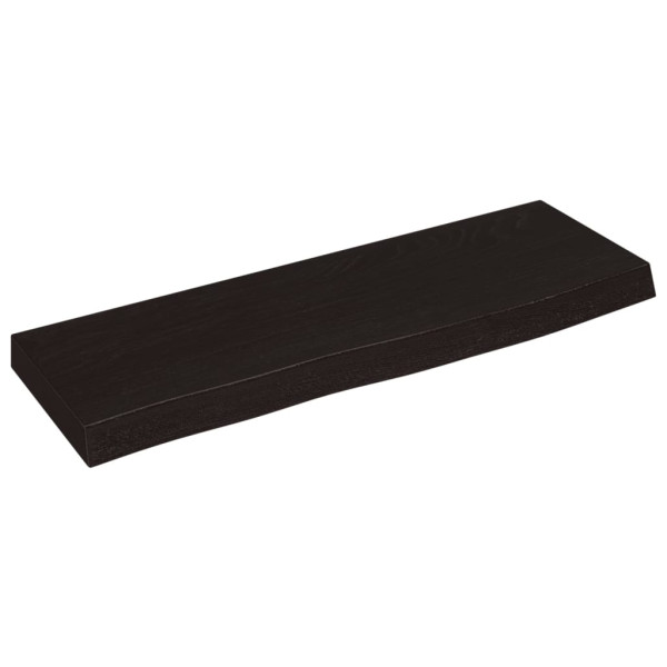 VidaXL Półka ciemnobrązowa 60x20x4 cm 188936