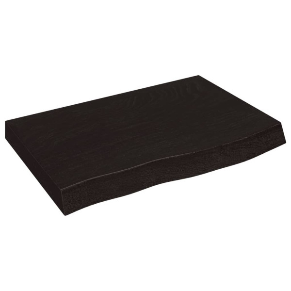 VidaXL Półka ciemnobrązowa 60x40x(2-6) cm 189086