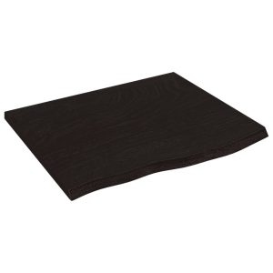 VidaXL Półka ciemnobrązowa 60x50x2 cm 189043 VidaXL Półka ciemnobrązowa 60x50x2 cm 189043