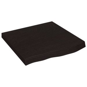 VidaXL Półka ciemnobrązowa 60x60x(2-6) cm 189058 VidaXL Półka ciemnobrązowa 60x60x(2-6) cm 189058