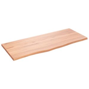 VidaXL Półka jasnobrązowa 100x40x2cm 189136 VidaXL Półka jasnobrązowa 100x40x2cm 189136