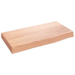 VidaXL Półka jasnobrązowa 40x20x4 cm lakierowane 381137 VidaXL Półka jasnobrązowa 40x20x4 cm lakierowane 381137