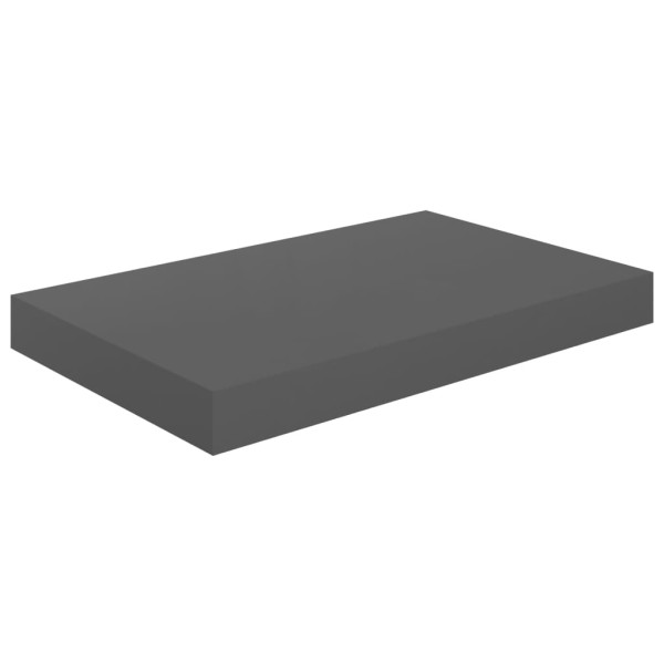 VidaXL Półka ścienna Szary 40 x 23 x 3.8 cm MDF 188506