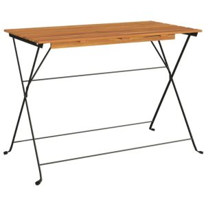 VidaXL Składany stolik bistro 100x54x71 cm 205111