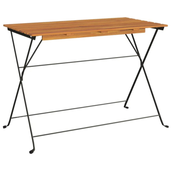 VidaXL Składany stolik bistro 100x54x71 cm 205111