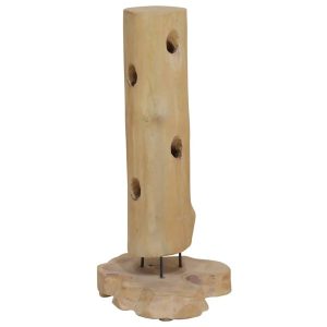 VidaXL Stojak na wino Brąz Drewno 371689 VidaXL Stojak na wino Brąz Drewno 371689