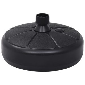 VidaXL Stojak pod parasol Czarny Z tworzywa sztucznego 287551 VidaXL Stojak pod parasol Czarny Z tworzywa sztucznego 287551
