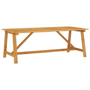 VidaXL Stół jadalniany Brąz 206 x 100 x 74 cm Drewno 406537 VidaXL Stół jadalniany Brąz 206 x 100 x 74 cm Drewno 406537