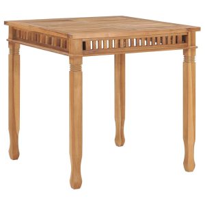 VidaXL Stół jadalniany Brąz Drewno tekowe 179811 VidaXL Stół jadalniany Brąz Drewno tekowe 179811