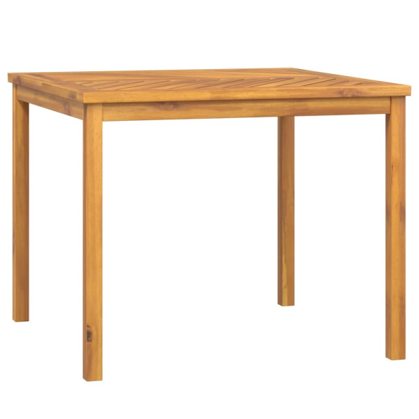 VidaXL stół ogrodowy Brąz 90 x 90 x 74 cm Drewno akacjowe 406563