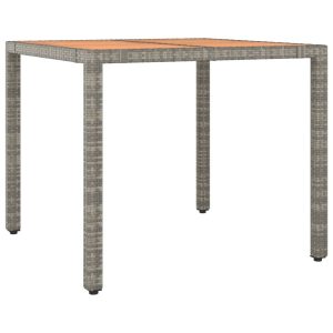 VidaXL Stół ogrodowy z drewnianym blatem 406749 VidaXL Stół ogrodowy z drewnianym blatem 406749