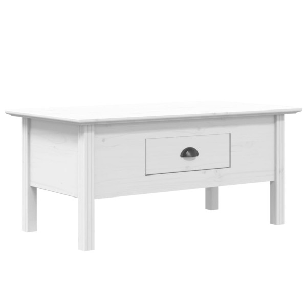 VidaXL Stolik kawowy BODO biały 100x55x45 cm 211385