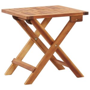 VidaXL Stolik kawowy Brąz 40 x 40 x 40 cm Drewno akacjowe 371664 VidaXL Stolik kawowy Brąz 40 x 40 x 40 cm Drewno akacjowe 371664
