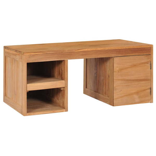 VidaXL Stolik kawowy Brąz 90 x 50 x 40 cm Drewno tekowe 133652