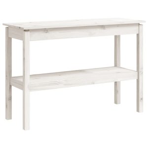 VidaXL Stolik konsolowy biały 470532 VidaXL Stolik konsolowy biały 470532