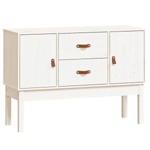 VidaXL Szafka biała 110x40x78 cm 188829 VidaXL Szafka biała 110x40x78 cm 188829