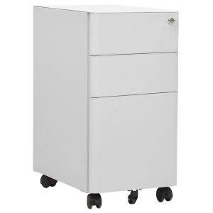 VidaXL Szafka biurowa Szary Stal 221946 VidaXL Szafka biurowa Szary Stal 221946