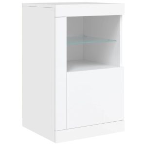 VidaXL Szafka boczna z LED 317813 VidaXL Szafka boczna z LED 317813