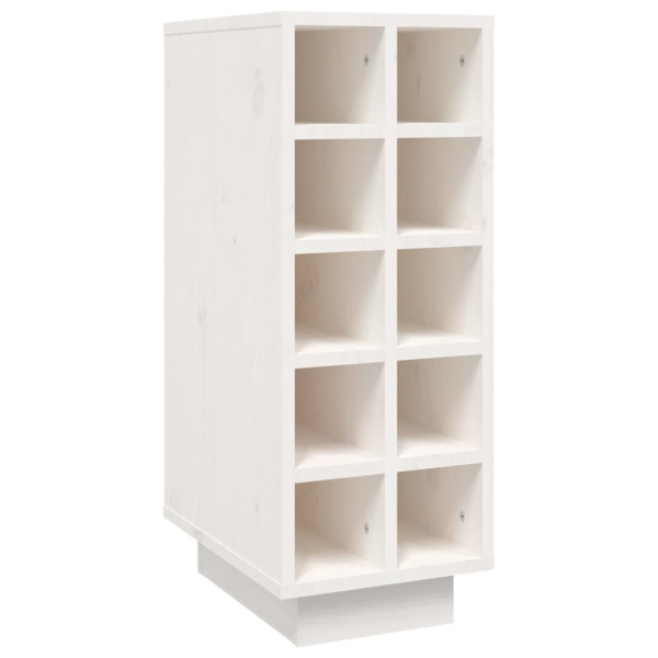 VidaXL Szafka na wino biały 23x34x61 cm 406659