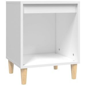 VidaXL Szafka nocna biała 40x35x50 cm 135171