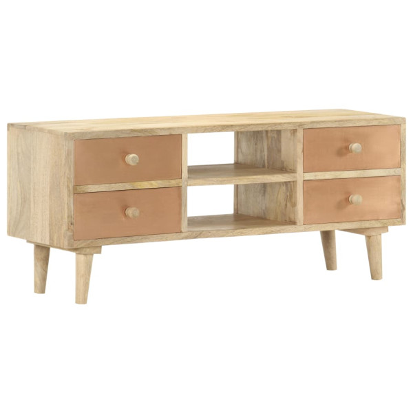 VidaXL Szafka pod TV Brąz Drewno 371590