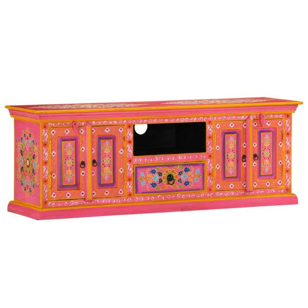 VidaXL Szafka pod TV różowa 110x30x40 cm 371691