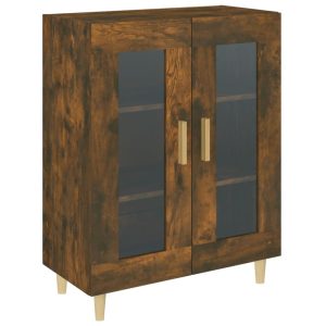 VidaXL Szafka przydymiony dąb 69,5x34x90 cm 188712 VidaXL Szafka przydymiony dąb 69,5x34x90 cm 188712