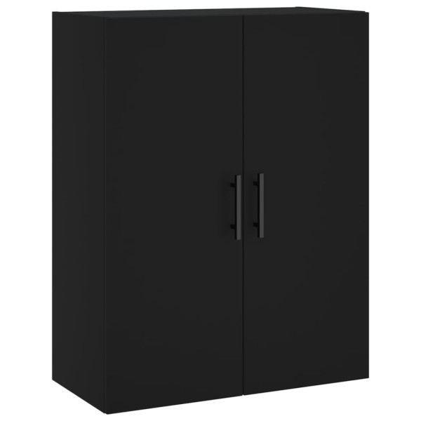 VidaXL Szafka wisząca czarna 69,5x34x90 cm 320582