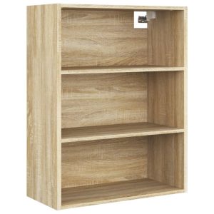 VidaXL Szafka wisząca dąb sonoma 69,5×32,5×90 cm 320588 VidaXL Szafka wisząca dąb sonoma 69,5×32,5×90 cm 320588