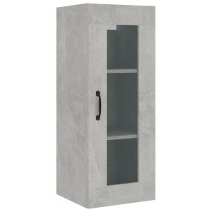 VidaXL Szafka wisząca szarość betonu 490438 VidaXL Szafka wisząca szarość betonu 490438