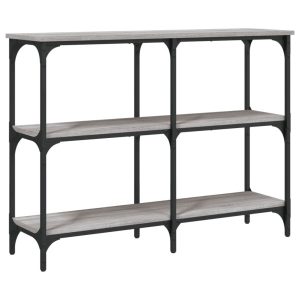 VidaXL Szary 100 x 29 x 75 cm Materiał drewnopochodny 376618 VidaXL Szary 100 x 29 x 75 cm Materiał drewnopochodny 376618