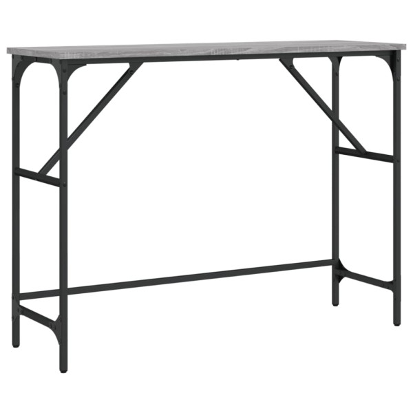 VidaXL Szary 100 x 32 x 75 cm Materiał drewnopochodny 376615