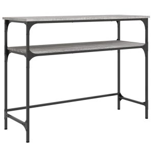 VidaXL Szary 100 x 35.5 x 75 cm Materiał drewnopochodny 376616