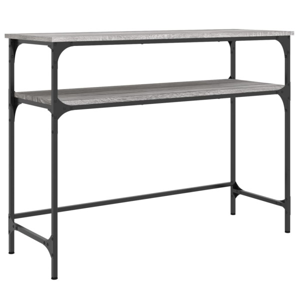 VidaXL Szary 100 x 35.5 x 75 cm Materiał drewnopochodny 376616