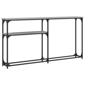 VidaXL Szary 145 x 22.5 x 75 cm Materiał drewnopochodny 376626
